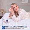 Sealy Heated Mattress Pad King Size Dual Control with 10 Heat Settings view 4