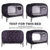 ANC POP Bed Tent Twin Bed Canopy Portable Dream Tent for Adult Indoor Sleeping Tents with 2 Doors Breathable Private Space Tents, Starry Constellation view 3