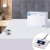 Sealy Heated Mattress Pad Queen Size 60x80 Inch | Luxury Quilted Waterproof Electric Mattress Cover with 10 Heat Setting Dual Controller & 1-12 Hours Auto Shut Off | Fit Up to 17" Deep Pocket view 1