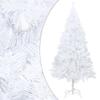 CHARMMA Artificial Christmas Tree with Thick Branches White 82.7" PVC view 1