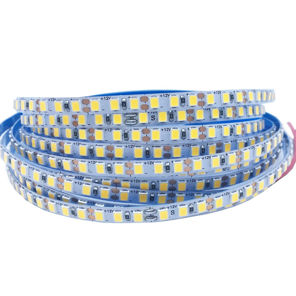 5mm PCB 2835 LED Strip ,12V 24V White / Warm White Neutral White 4000k 120LEDs/m 168 180leds/m Flexible Lighting White Color (24V 120LEDs/M, White)