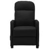 CHARMMA Electric Massage Reclining Chair Black Faux Leather view 3