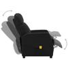 CHARMMA Electric Massage Reclining Chair Black Faux Leather view 4
