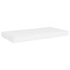 CHARMMA Wall Mounted Floating Shelves, Wide Display Ledges,Wall Mounted Display Shelf,Wall Book Shelves for Bedroom,Floating Wall Shelves,High Gloss White,19.7"x9.1"x1.5" MDF view 3