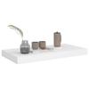 CHARMMA Wall Mounted Floating Shelves, Wide Display Ledges,Wall Mounted Display Shelf,Wall Book Shelves for Bedroom,Floating Wall Shelves,High Gloss White,19.7"x9.1"x1.5" MDF view 4