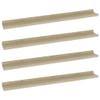 CHARMMA Wall Shelves 4 pcs Sonoma Oak 31.5"x3.5"x1.2" view 3