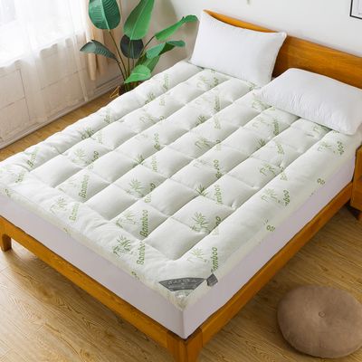 Bamboo_Viscose Mattress Topper Full Size, Cooling Extra Thick Breathable Mattress pad, 8-21Deep Pocket Soft Quilted Fitted Mattress Cover with Down Alternative Fill
