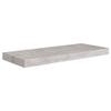 CHARMMA Floating Wall Shelf Concrete Gray 23.6"x9.3"x1.5" MDF view 3