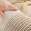 BSICPRO Bathroom Rugs and Mats Sets, 2 Piece Thick Absorbent Chenille Bath Mat Rug Set Non Slip, Soft Shaggy Bath Room Floor Mats for Bathroom, Machine Washable (Beige, 20" x 60" Plus 20" x 32") view 2