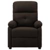 CHARMMA Electric Massage Recliner Chair Dark Brown Fabric view 3