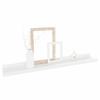 CHARMMA Wall Shelves 2 pcs High Gloss White 23.6"x3.5"x1.2" view 4