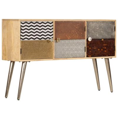 CHARMMA Sideboard 47.2"x11.8"x29.5" Solid Mango Wood