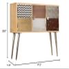 CHARMMA Sideboard 47.2"x11.8"x29.5" Solid Mango Wood view 3