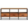CHARMMA TV Cabinet 43.3"x11.8"x17.7" Solid Acacia Wood view 3