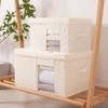 FOMIYES 1pc Oxford Cloth Storage Box See-through Window Clothes Holder for Home Organization Clothes Container for Easy Storage and view 1