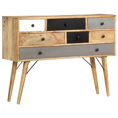 CHARMMA Sideboard 43.3"x11.8"x32.3" Solid Mango Wood