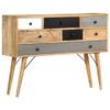 CHARMMA Sideboard 43.3"x11.8"x32.3" Solid Mango Wood view 1