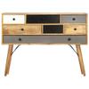 CHARMMA Sideboard 43.3"x11.8"x32.3" Solid Mango Wood view 4