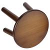 9 Inch Kids Solid Hard Wood Cute Chair, Pine Step Stool Kids Stool, Crafted Hand Painted Wood with Assembled Four Legged Stool, for Kids(Round Walnut), Pine Step Stool Kids Stool, 9 Inch Kids Sol view 4