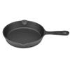 16, Cast Iron Skillet, 20cm Non Stick Vintage Cast Iron Skillet Frying Pan Burnt, Professional Restaurant Chef Pre Seasoned Pan, Black(16cm), Cast Iron Skillet, 16, 20cm Non Stick Vintage Castcast view 1