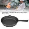 16, Cast Iron Skillet, 20cm Non Stick Vintage Cast Iron Skillet Frying Pan Burnt, Professional Restaurant Chef Pre Seasoned Pan, Black(16cm), Cast Iron Skillet, 16, 20cm Non Stick Vintage Castcast view 2