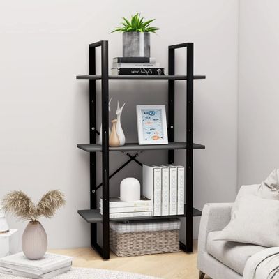 CHARMMA Storage Shelf Gray 23.6"x11.8"x41.3" Chipboard
