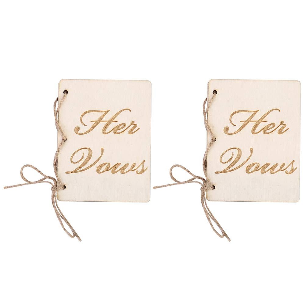 2pcs Wedding Ceremony Party Vow Booklets,Wedding Vows Book,His & Her Vow Booklets for Wedding Engagement Bridal Shower Gifts (4), Wedding Vows Book,2pcs Wedding Ceremony Party Vow Vow Booklets We