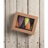 Bethany Lowe Neon Halloween Mini Trees in Box, Set of 7, Orange,green,purple view 2