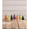Bethany Lowe Neon Halloween Mini Trees in Box, Set of 7, Orange,green,purple view 3