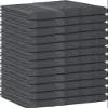 Utopia Towels, Salon Towel, Pack of 12, Not Bleach Proof, 16 by 27 Inches, Highly Absorbent Cotton Towels for Hand, Gym, Beauty, Spa, and Home Hair Care, Grey view 1