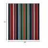 Kaleen Rugs Voavah Collection Navy 4' x 6' Rectangle Residential Indoor-Outdoor Area Rug view 2