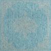 Rugs.com - Outdoor Traditional Rug 7' 10 x 11' Light Aqua Indoor/Outdoor Rug Perfect for Patios, Decks, and Porches view 2