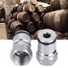 Ball Lock Post,304 Stainless Steel Poppets And Springs Keg Ball Lock Post Connector Adapter 9/16In18 Brewing Accessory Keg Posts Parts view 3