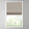 Madison Park Galen Cordless Roman Shade, 23"W x 64"H, Sheen Taupe  Room Darkening, Thermal Insulated, Energy Efficient Window Blind with Subtle Sheen Basketweave Fabric for Privacy view 1