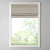 Madison Park Galen Cordless Roman Shade, 23"W x 64"H, Sheen Taupe  Room Darkening, Thermal Insulated, Energy Efficient Window Blind with Subtle Sheen Basketweave Fabric for Privacy view 3