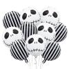 10Pcs Halloween Balloons Decorations Happy Halloween Party Foil Balloons Skull Balloons for Hallow Birthday Baby Shower Wedding Party Decor Supplies view 1