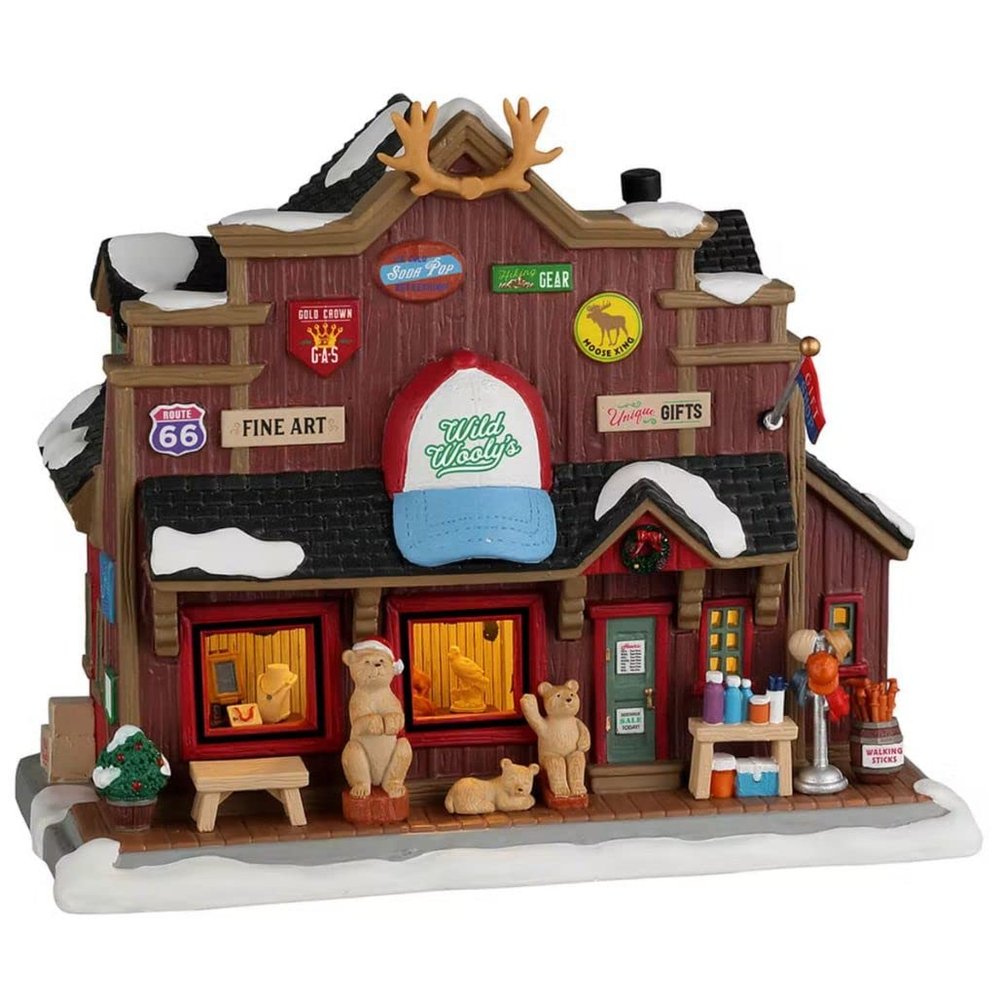 Lemax Village Collection Wild Wooly's Gift Shop #25902