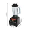 2800W High Power Countertop Blender for Kitchen Smoothies/Ice, Professional Blender & Food Processor Juicer Combo Mixer for Fruits, Shakes, Smoothies, Veggies view 4