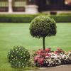 Housoutil 4pcs Grass Rack for Floral Arrangements Decorative Flower Frame Props Sturdy Design for Living Room Bedroom Balcony Decor Elegant Green Centerpieces Safe and Wear-Resistant view 3