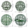 Housoutil 4pcs Grass Rack for Floral Arrangements Decorative Flower Frame Props Sturdy Design for Living Room Bedroom Balcony Decor Elegant Green Centerpieces Safe and Wear-Resistant view 4