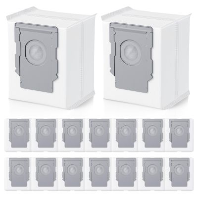 16 Pack Vacuum Bags for iRobot Roomba 104, 105, 405, 504, 505, 705, i7+, i8+, i3+, i4+, i5+, i6+, j5+, j6+, j7+, j8+, j9+, s9+, Combo10 Max, Roomba Replacement Bgs for all Clean Base models