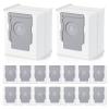 16 Pack Vacuum Bags for iRobot Roomba 104, 105, 405, 504, 505, 705, i7+, i8+, i3+, i4+, i5+, i6+, j5+, j6+, j7+, j8+, j9+, s9+, Combo10 Max, Roomba Replacement Bgs for all Clean Base models view 1