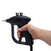 Handheld Steam Cleaner, Aluminum Alloy Steam Cleaner Steamer Floor Carpet Steam Cleaning System with High Pressure Nozzle for Remove oil Dust Disinfection 360  All-round Cleaning(Black) view 2