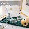 Glass Bud Vase for Centerpieces: 12Pcs Glasseam Clear Mini Small Vases for Flowers Bulk Flower Vase Set Aesthetic Cute Handmade Tiny Short Wedding Table Centerpiece Decor view 3