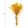 homeemoh Dried Gypsophila 4.7" Mini Natural Dried Flower Bouquet for Wedding Party Photography Backdrop Decor,Beige+Yellow+Orange view 2
