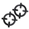 Kichvoe Gas Stove Holders Cast Iron Pot Grate Holders for Small Pots and Coffee Pot 6.22 Inch Stove Rack Accessories 2 Pack for Home Shop and Restaurant Use view 1