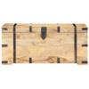 CHARMMA Chest 35.4"x15.7"x15.7" Solid Mango Wood view 3
