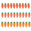 10PCS Carrot Shaped Candy Box, Candy Box, Small Candy Lunch Box Plastic Candy Case Container for Wedding Favor Party Gift(Transparent Orange)(Translucent Yellow), Candy Box, 10PCS Carrot Shaped C view 1