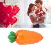 10PCS Carrot Shaped Candy Box, Candy Box, Small Candy Lunch Box Plastic Candy Case Container for Wedding Favor Party Gift(Transparent Orange)(Transparent Orange), Candy Box, 10PCS Carrot Shaped C view 2