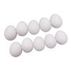 10x Solid Plastic Fake Dummy Egg Artificial For Pigeons White 1.5"x1.1" view 1